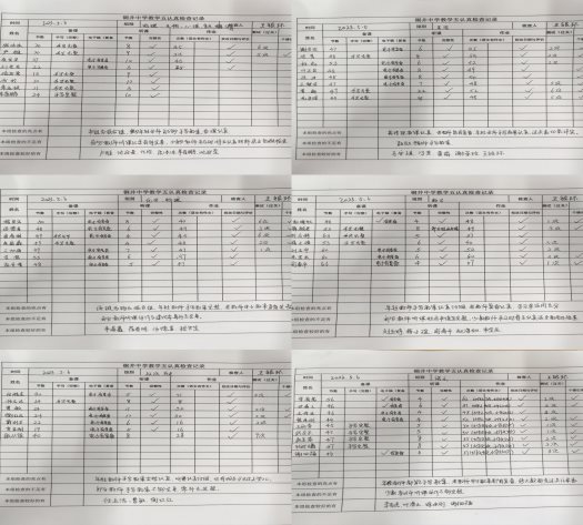 第二次五认真检查表格